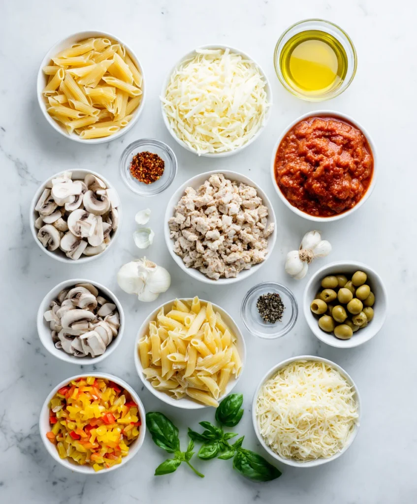 pizza pot pie pasta