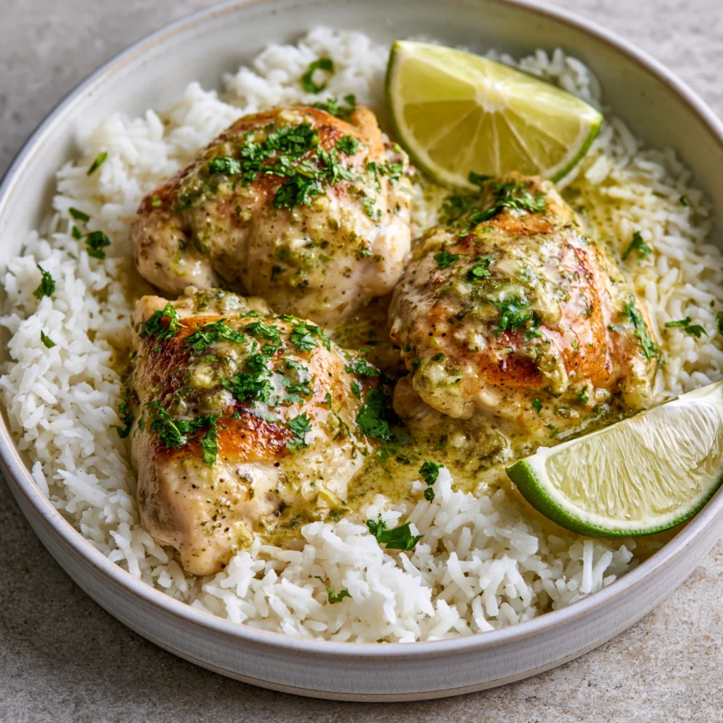 pollo en salsa verde