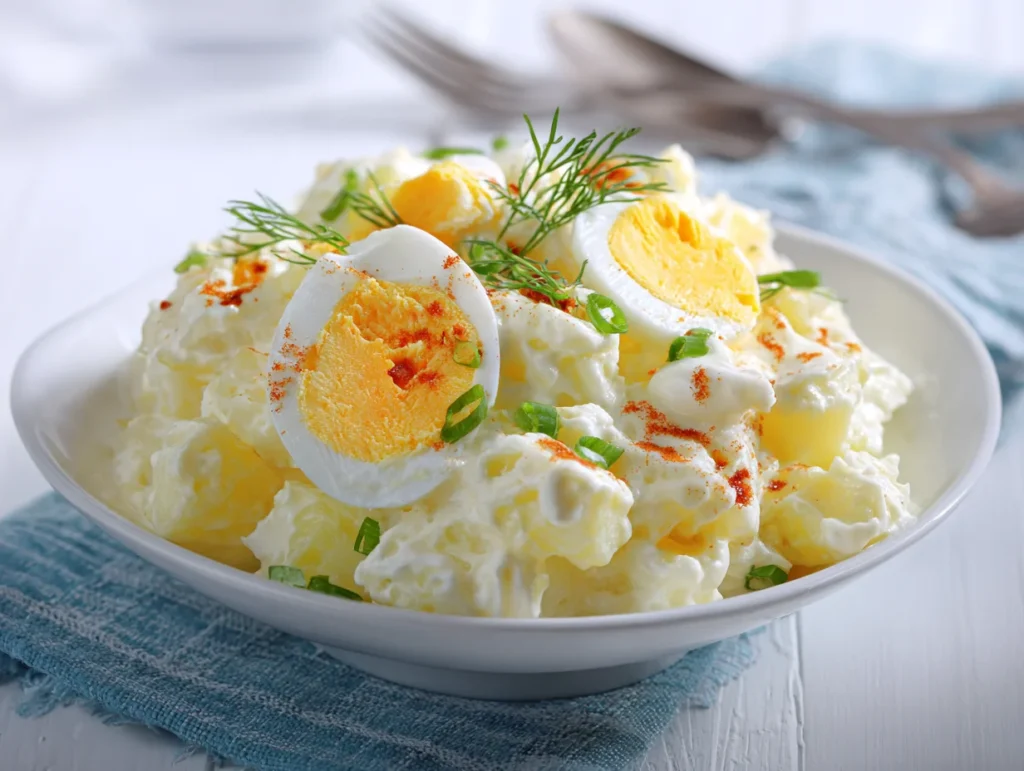 potato salad with egg