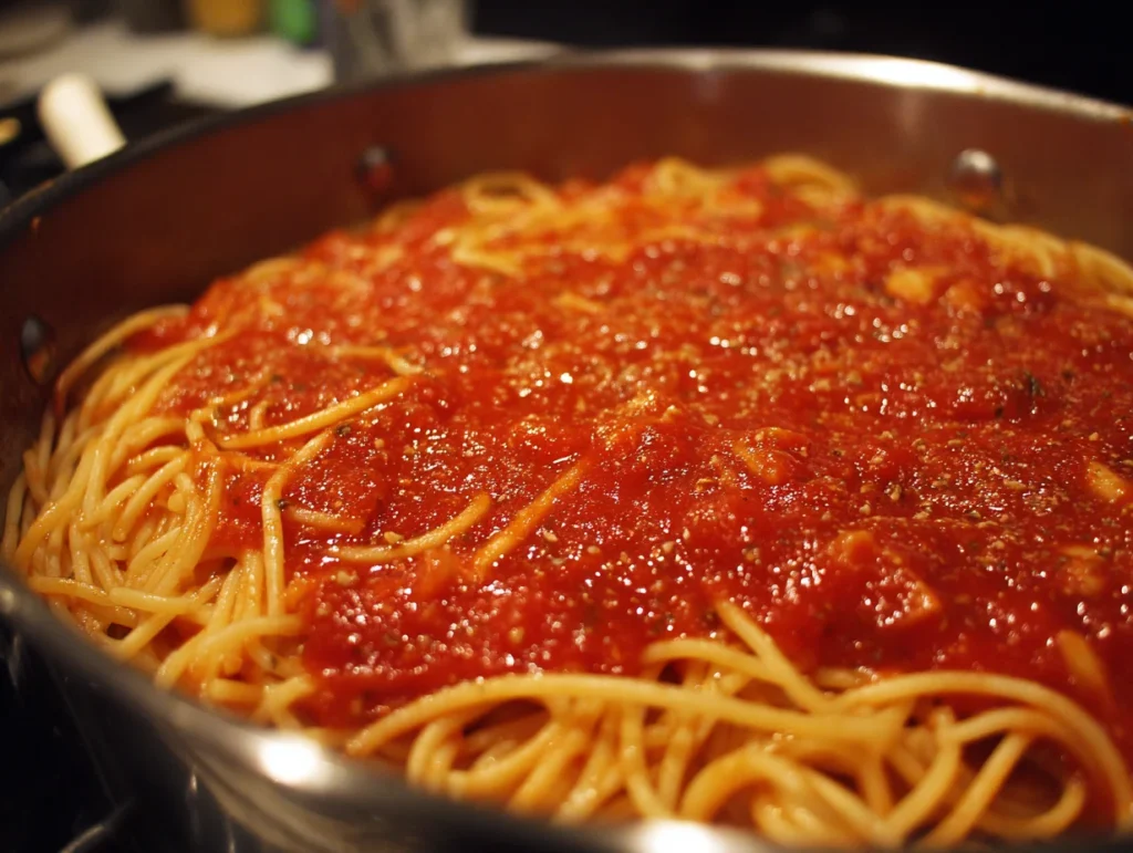 spaghetti sauce