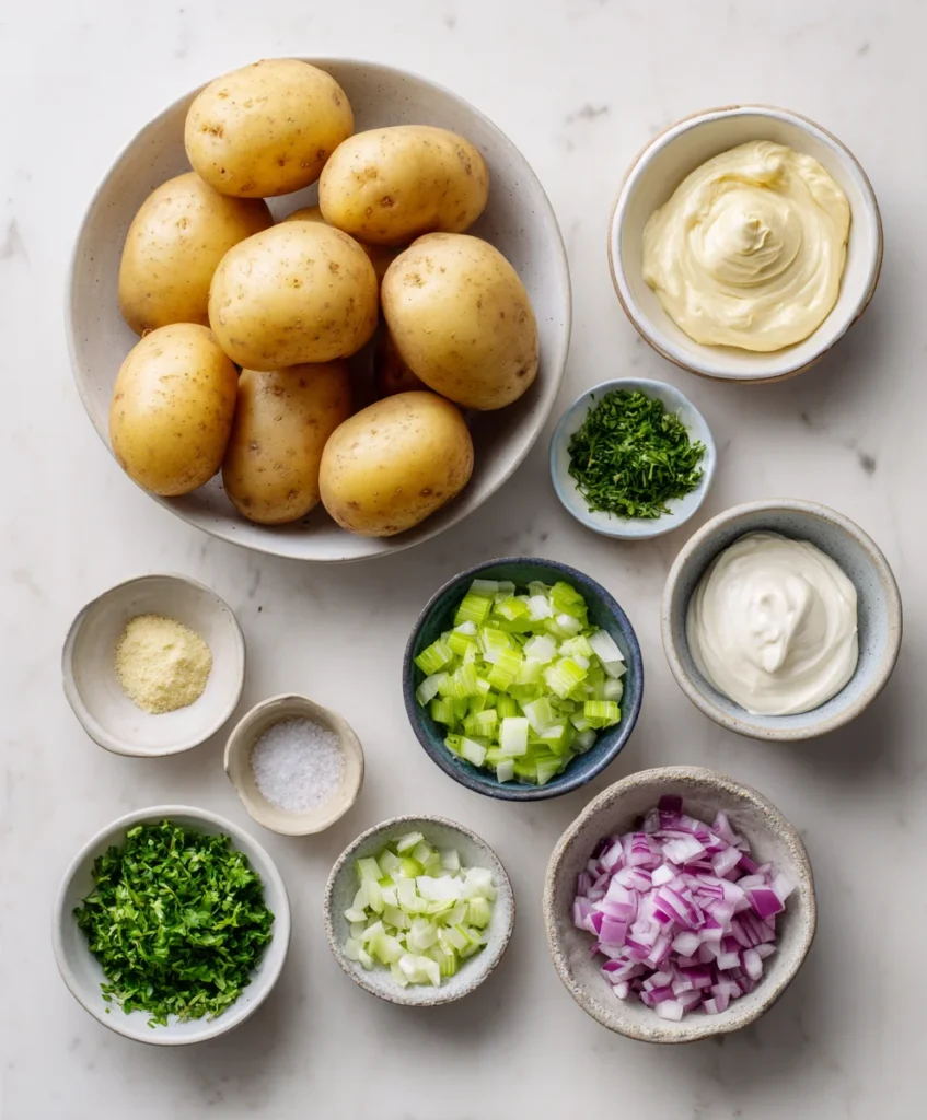vegan potato salad