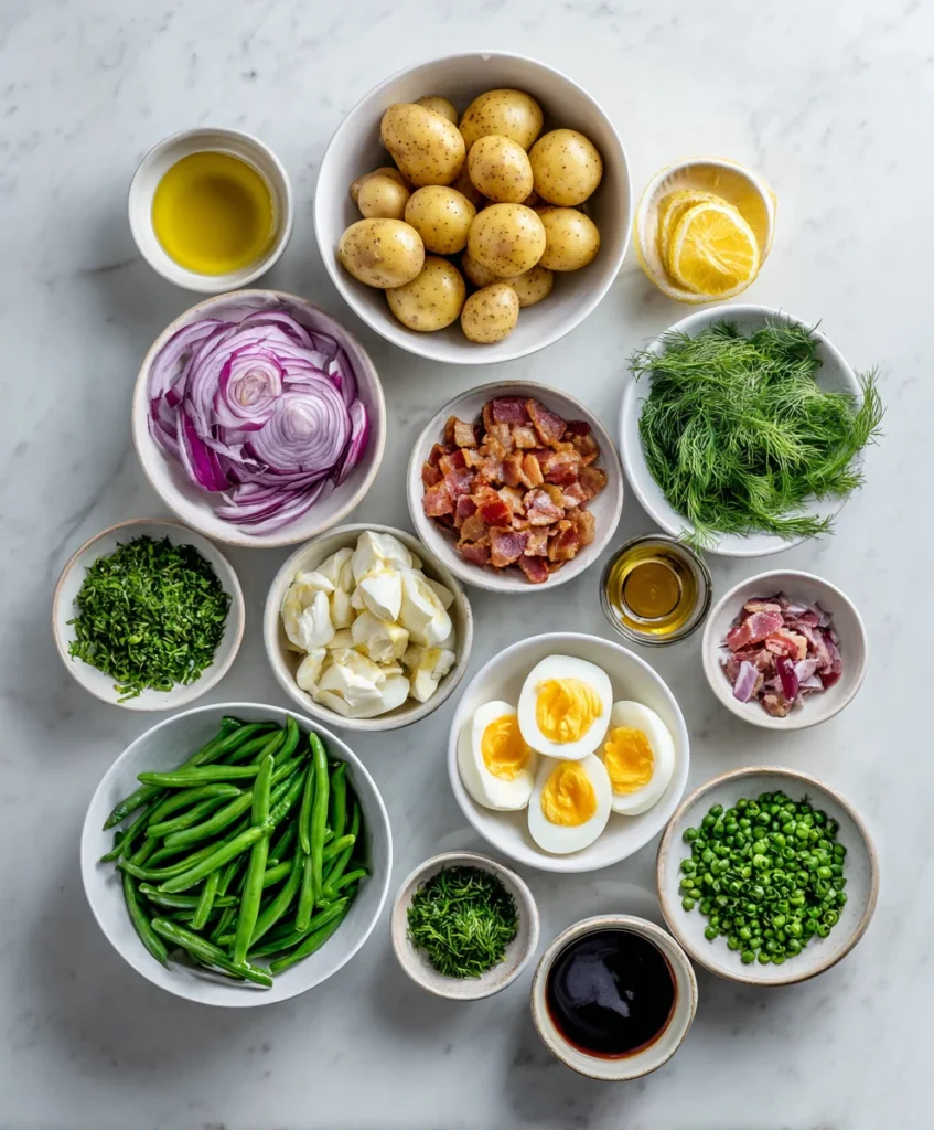warm potato salad