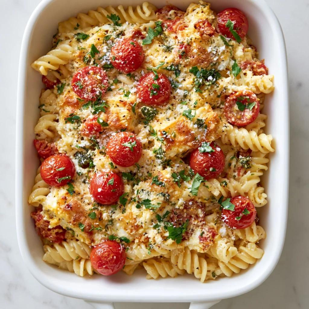 Baked Feta Pasta