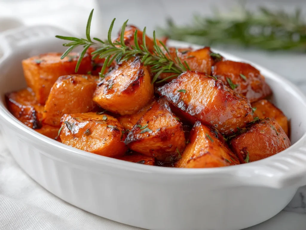 Caramelized Roasted Sweet Potatoes Recipe