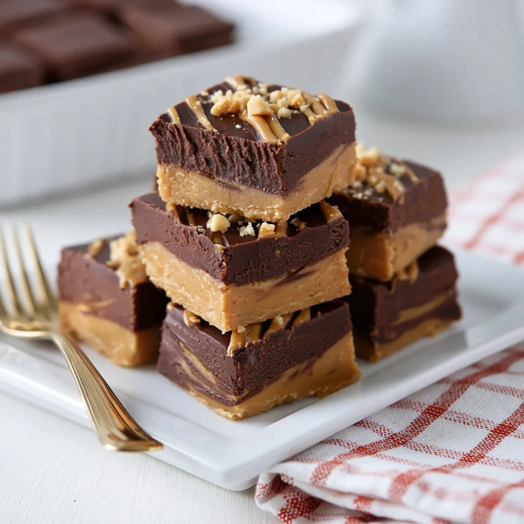 Chocolate Peanut Butter Fudge