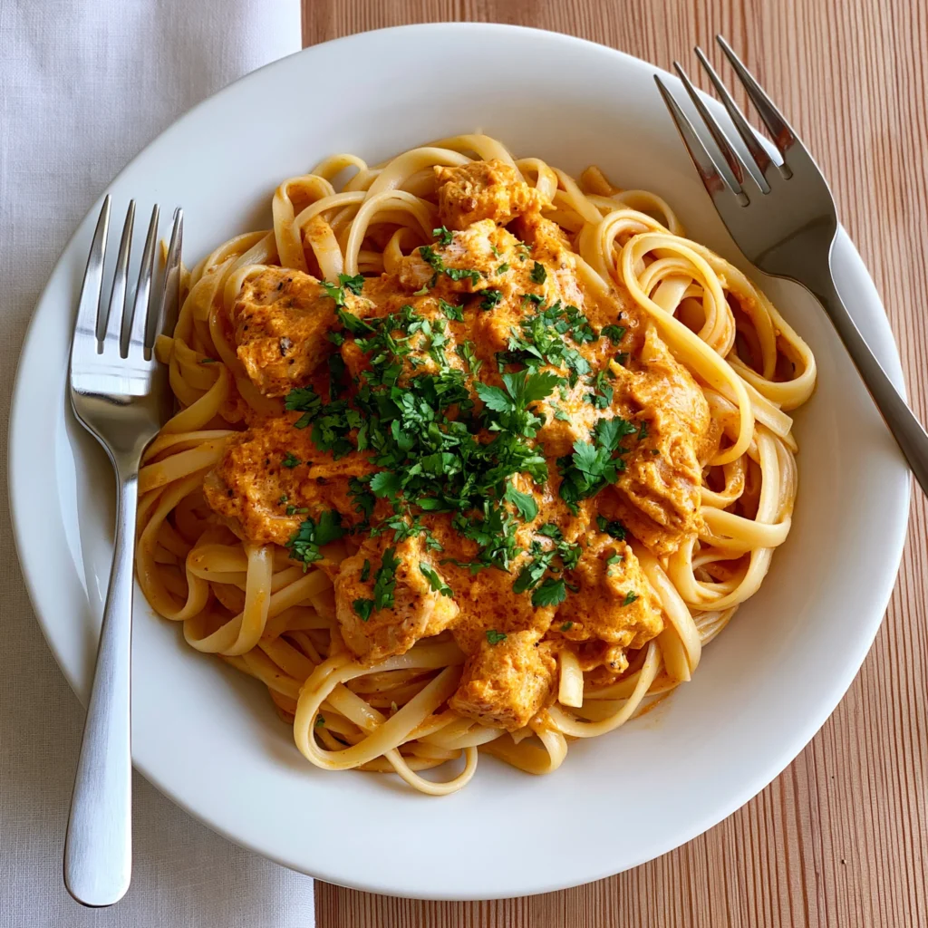 Cowboy Butter Chicken Linguine
