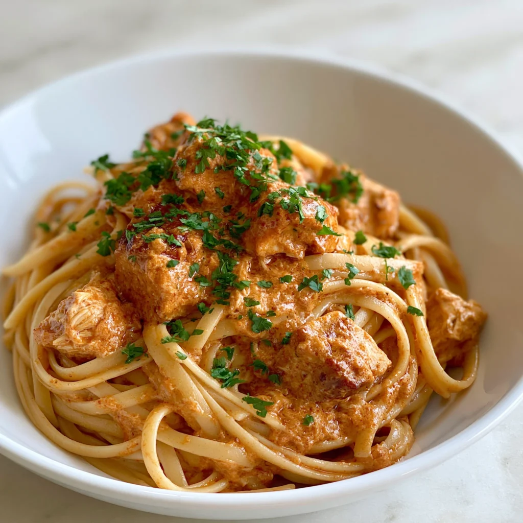 Cowboy Butter Chicken Linguine