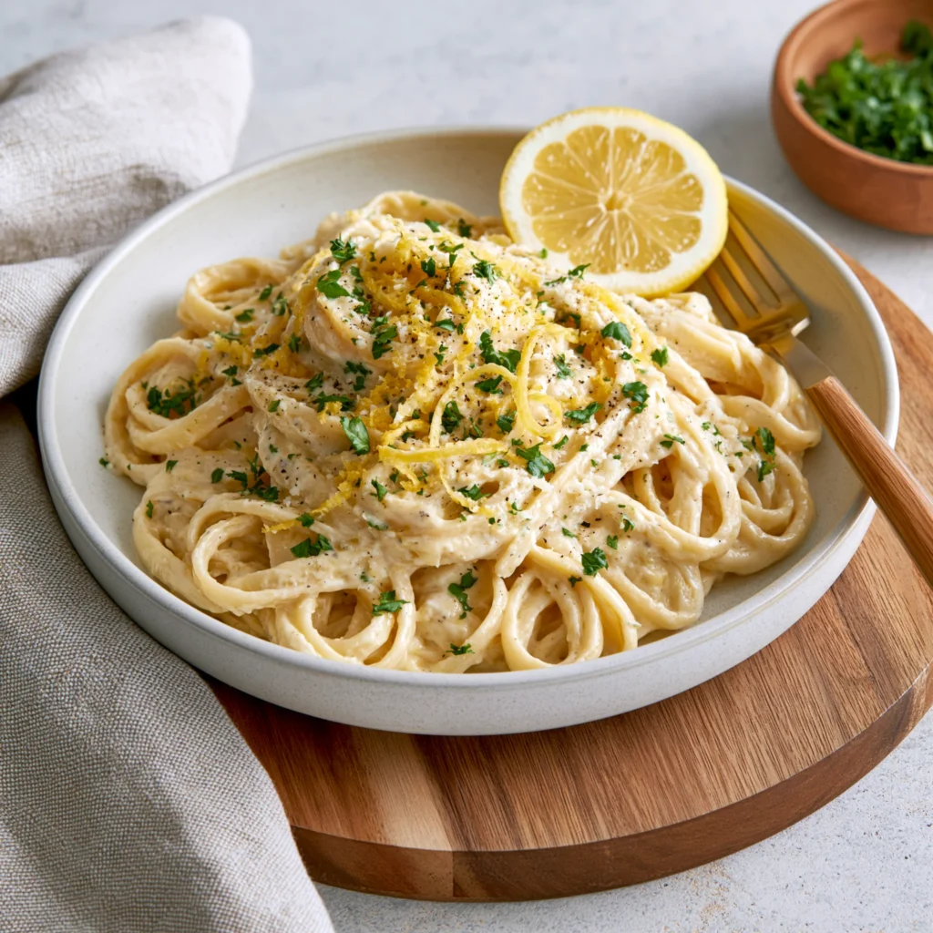 Creamy Lemon Pasta Recipe