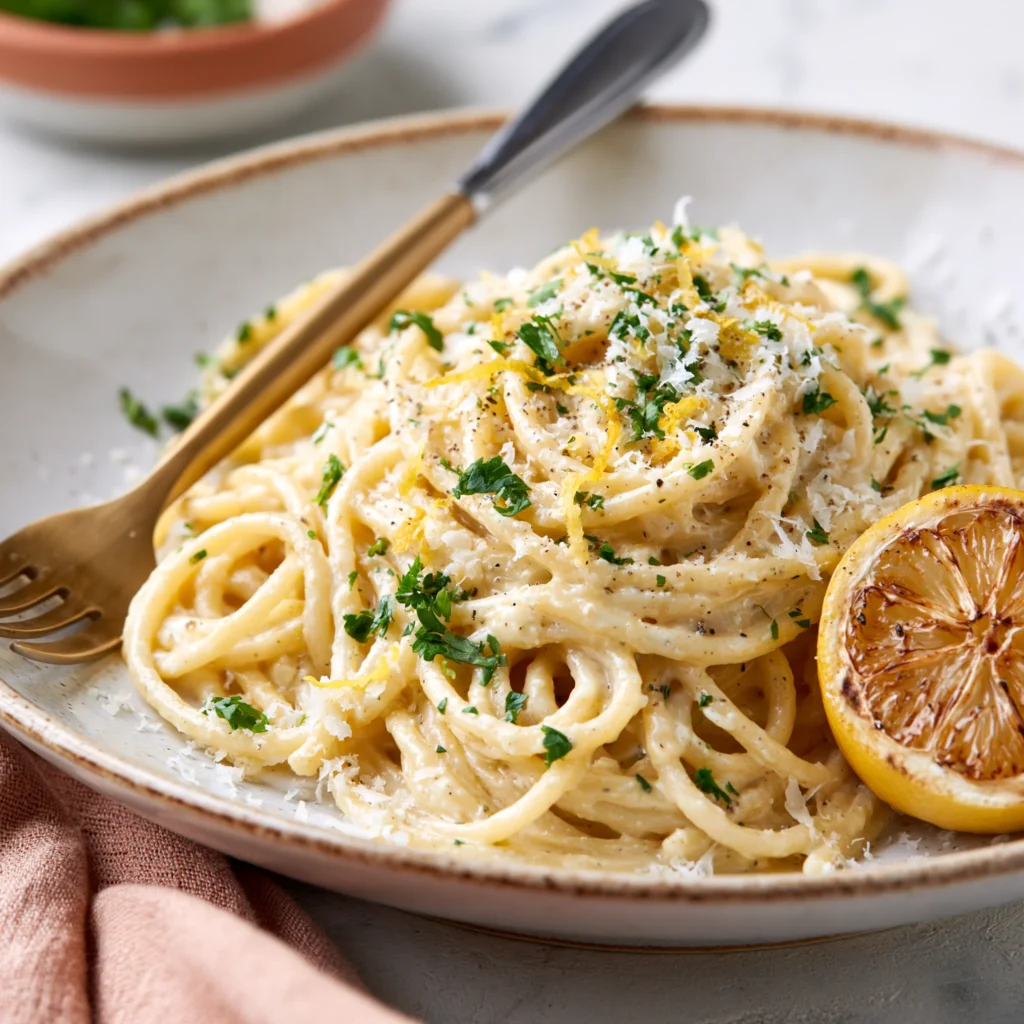 Creamy Lemon Pasta Recipe
