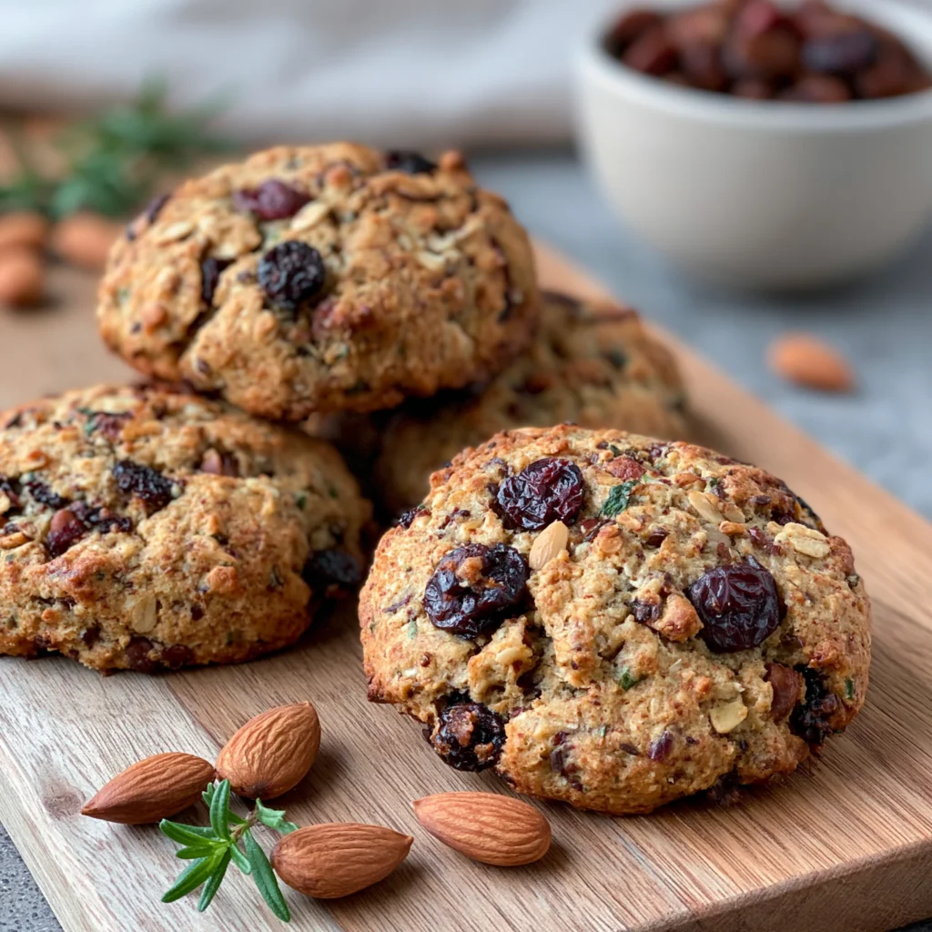 Healthy granola cookies