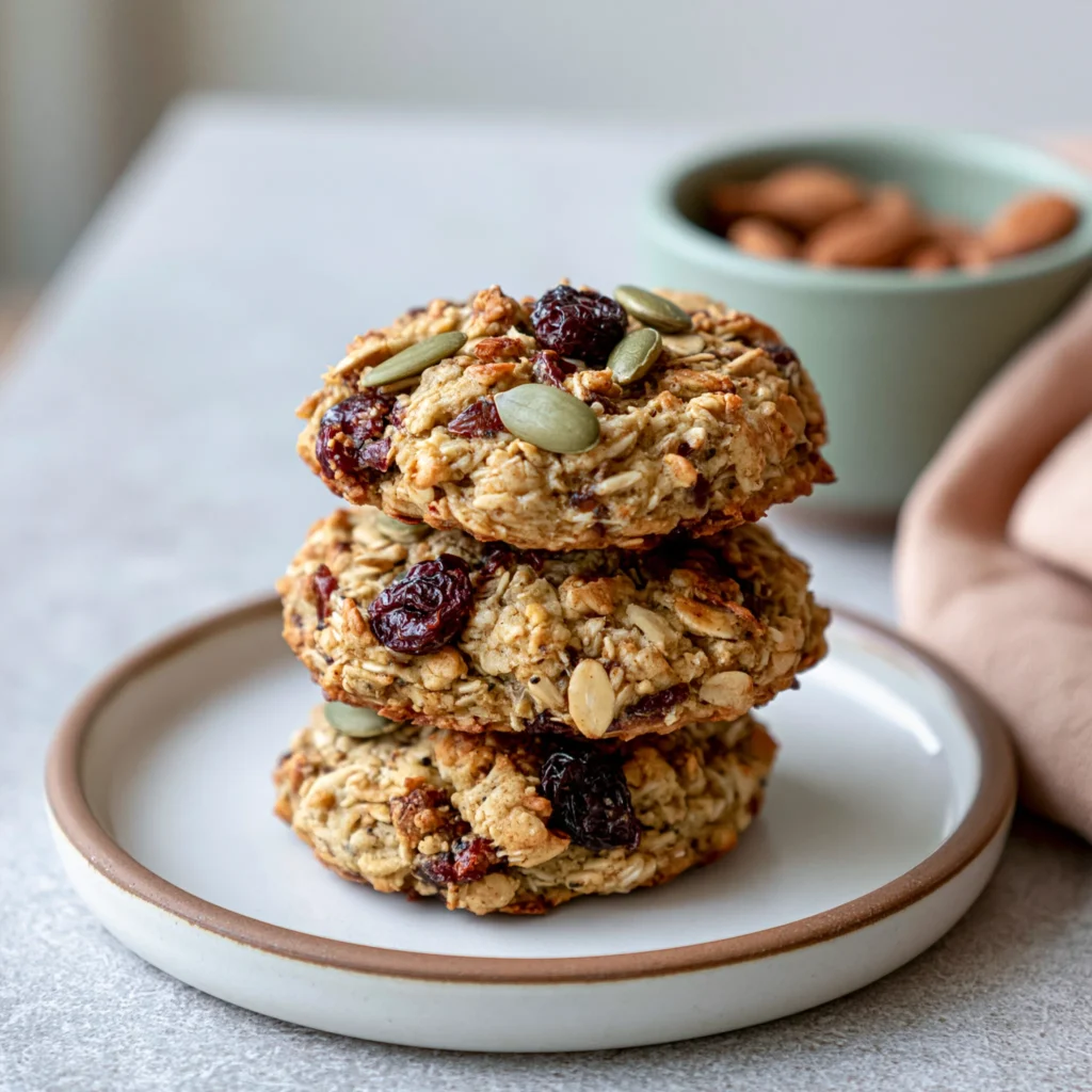 Healthy granola cookies
