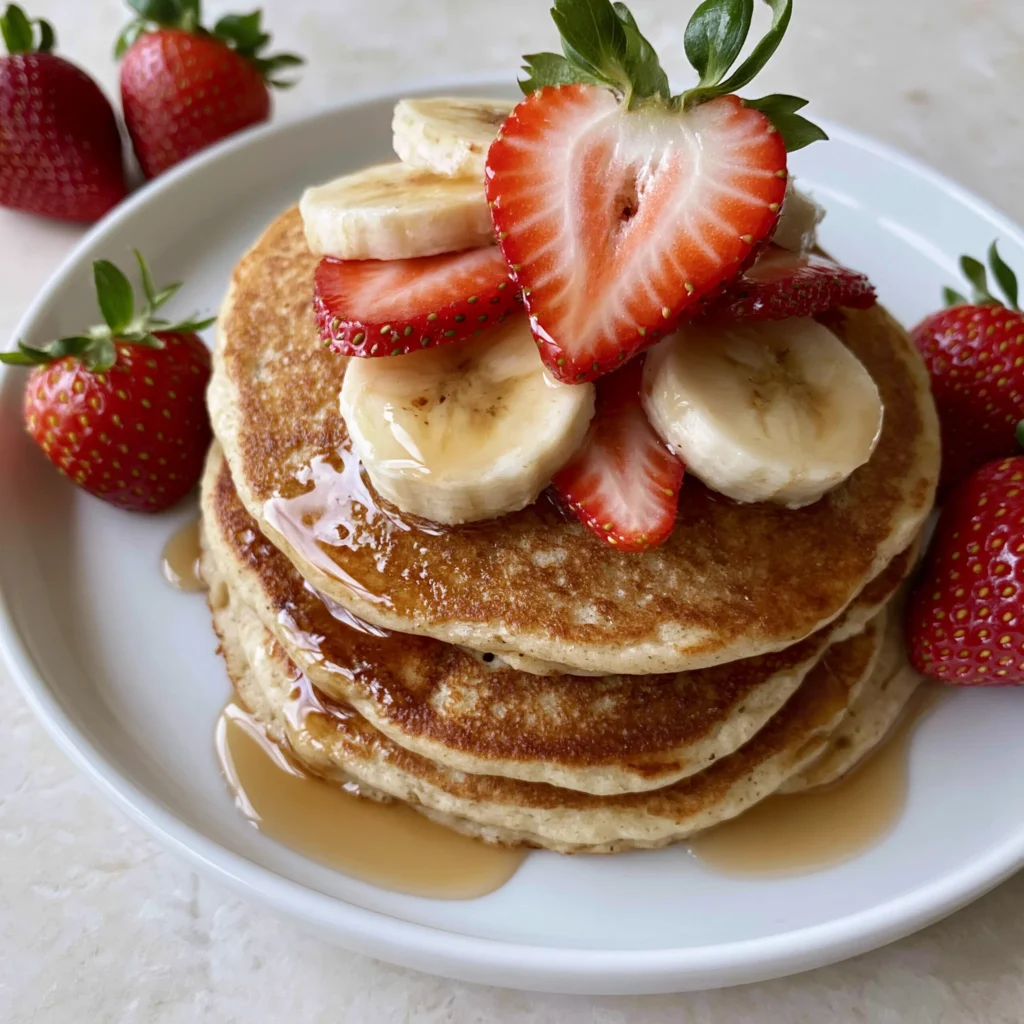 Strawberry Banana Pancakes