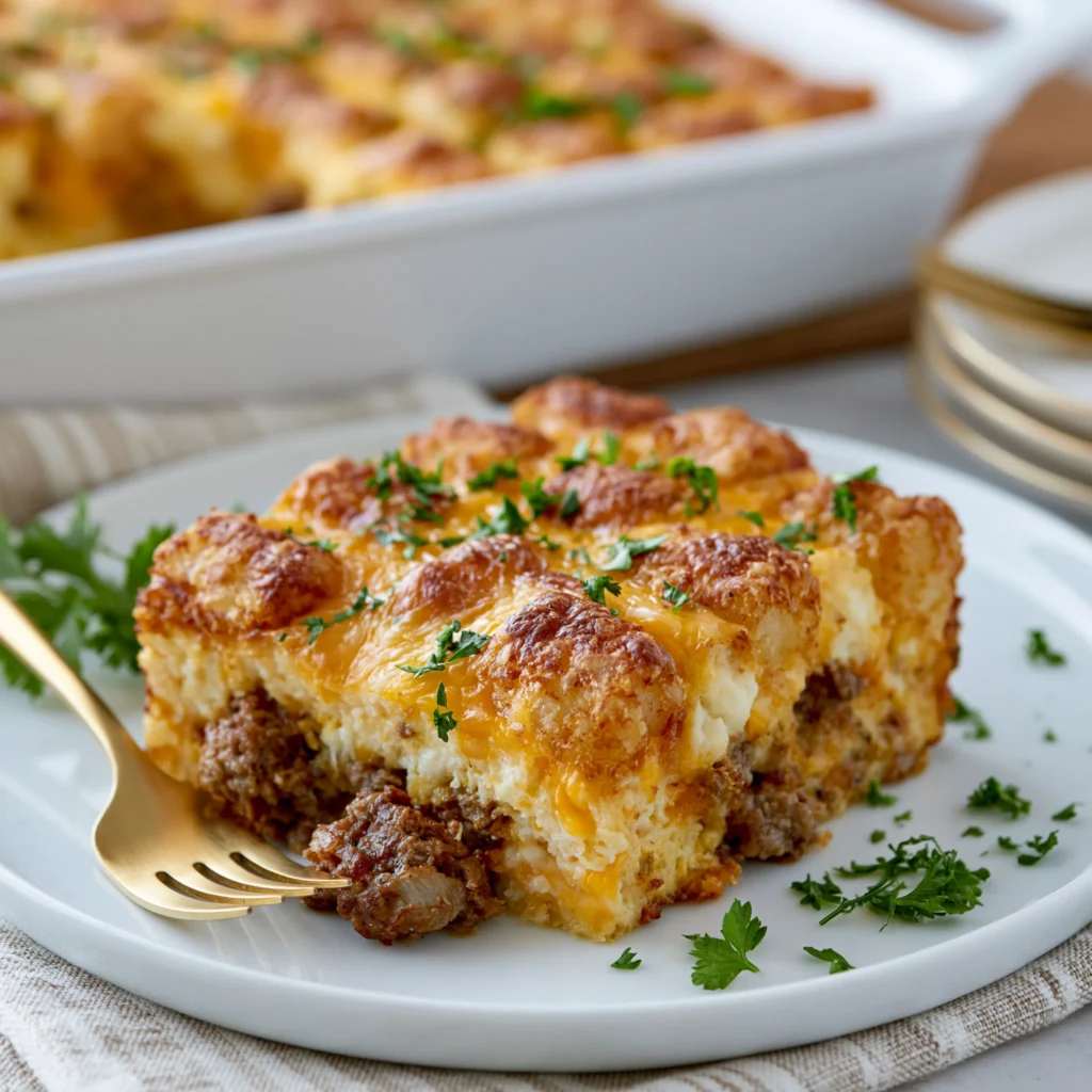 Tater Tot Breakfast Casserole