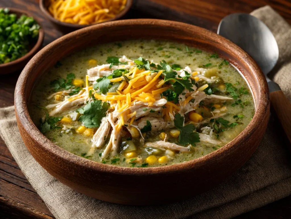 chicken poblano soup