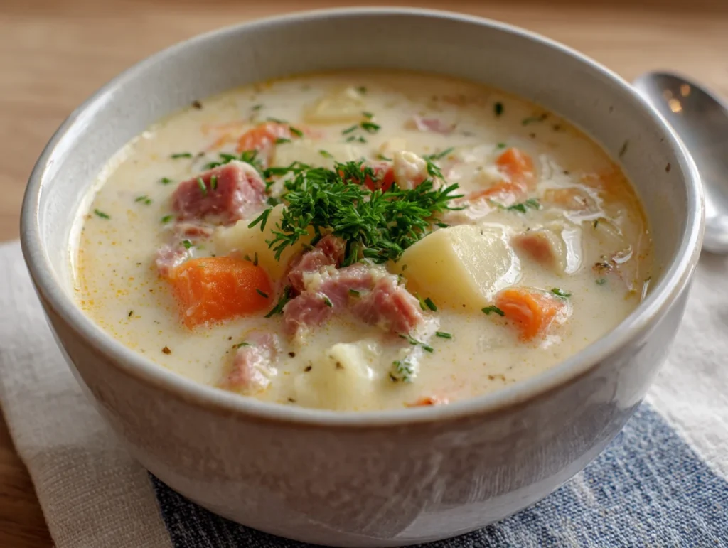 ham chowder soup