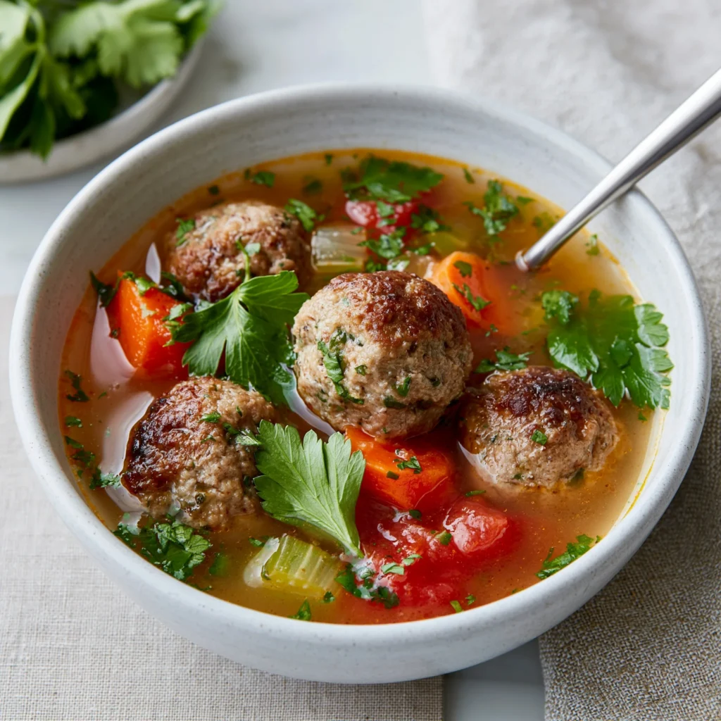 meatball soup