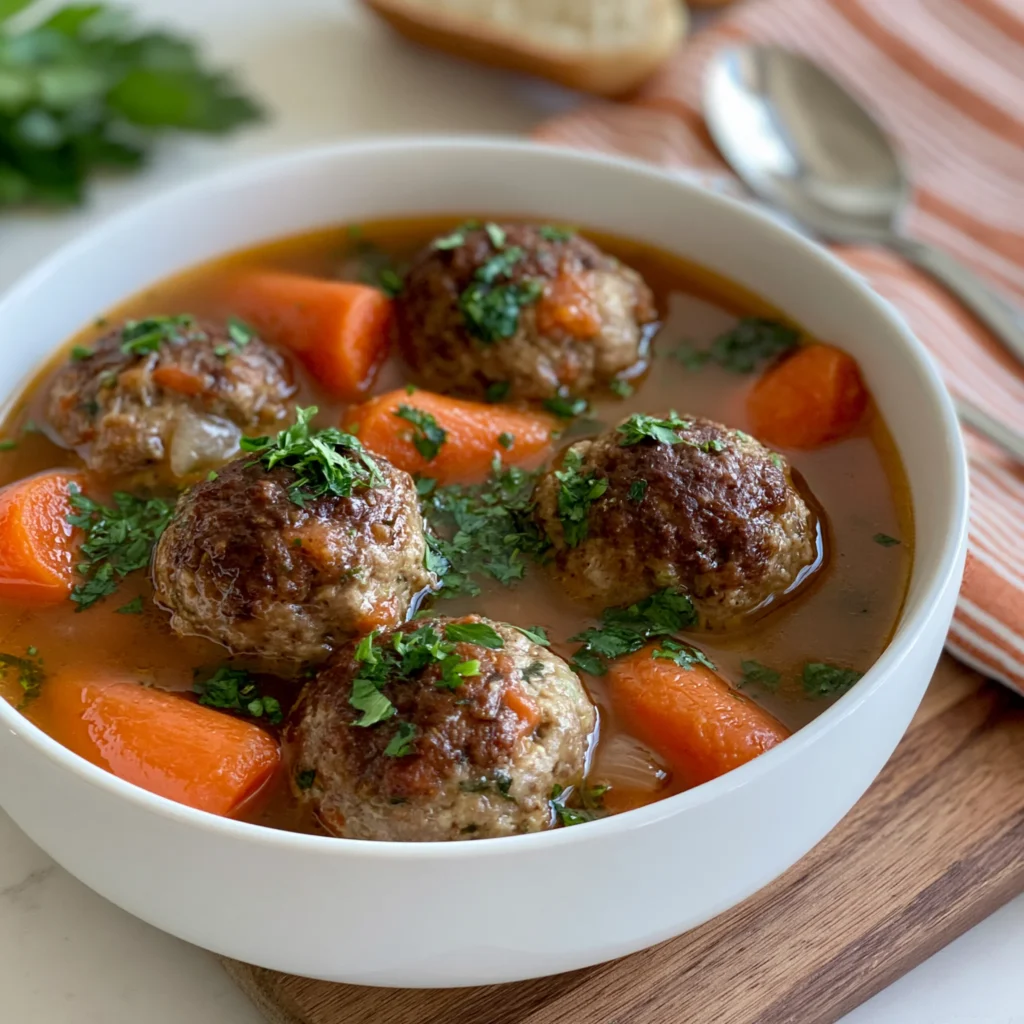 meatball soup