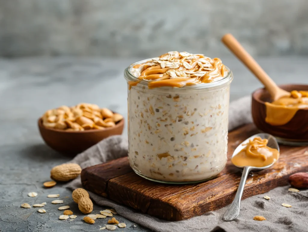 overnight oats peanut butter