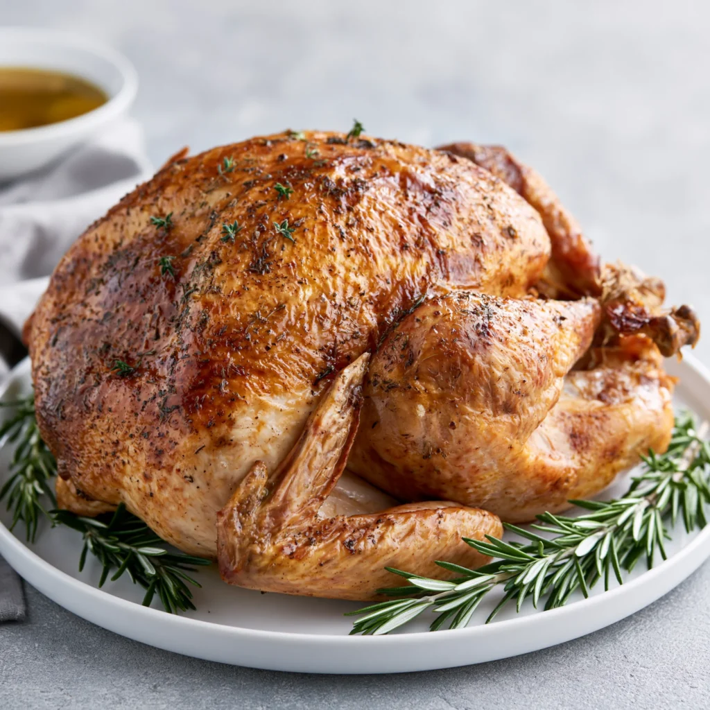 roast turkey with olive oil