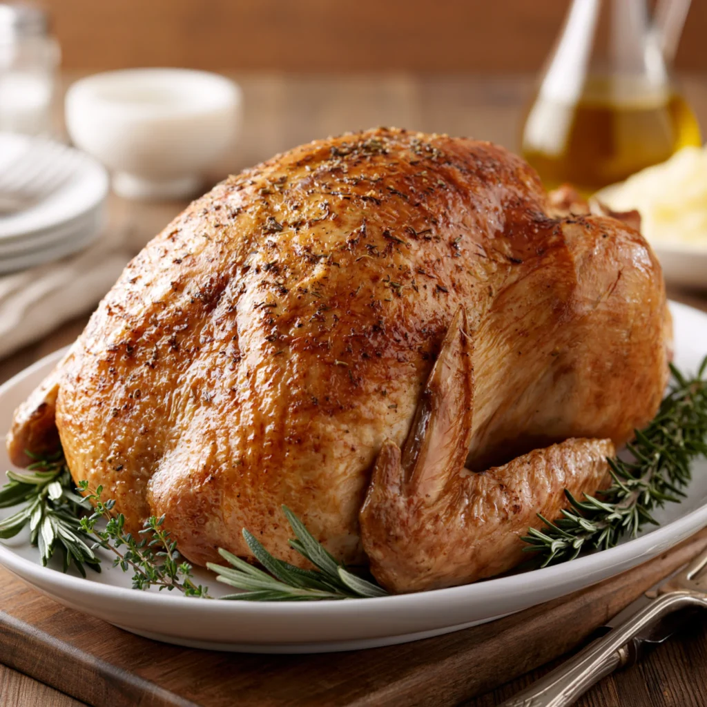 roast turkey with olive oil