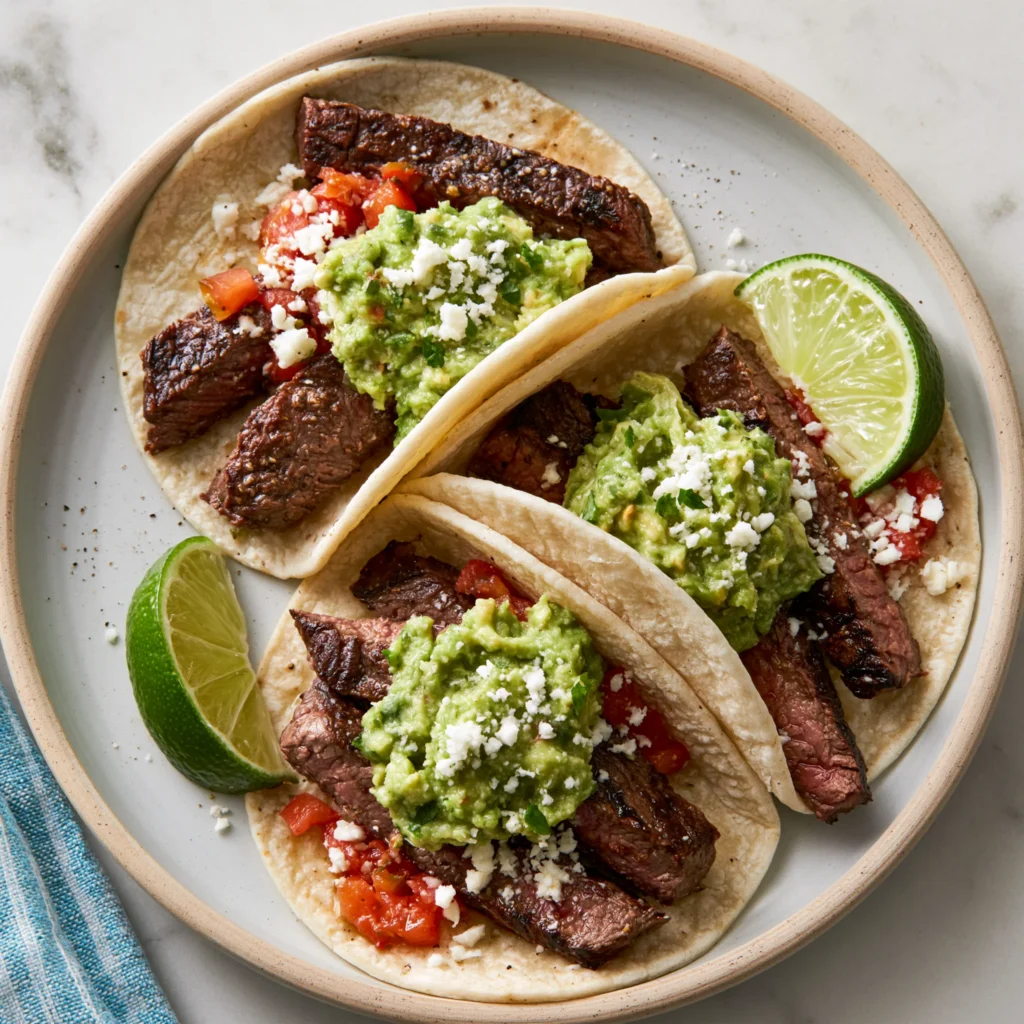 steak tacos