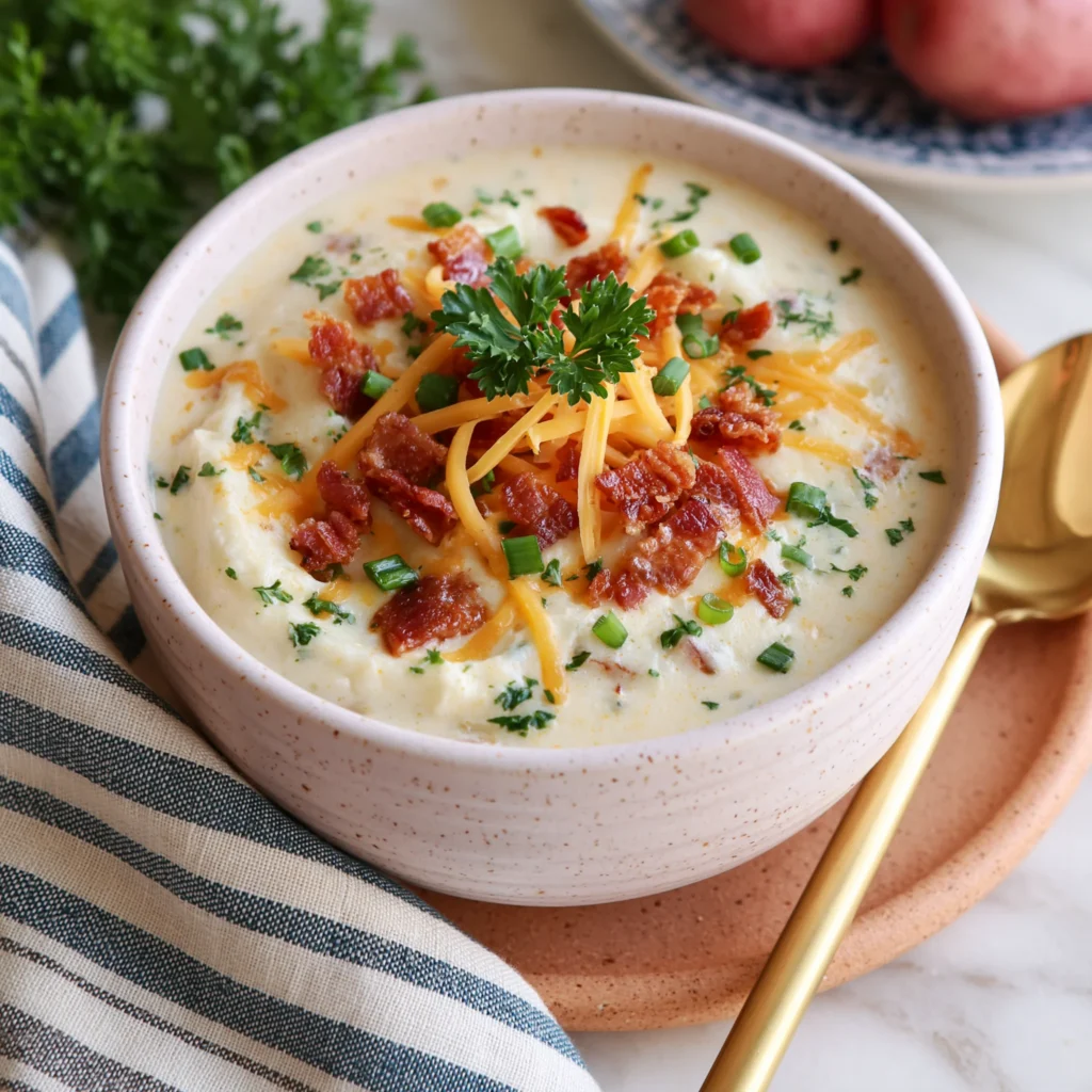 Baked Potato Soup Crock Pot