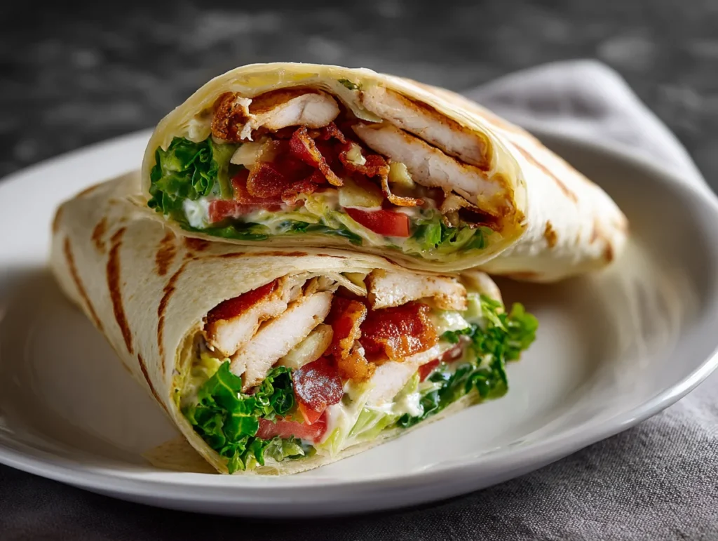 chicken bacon ranch wrap