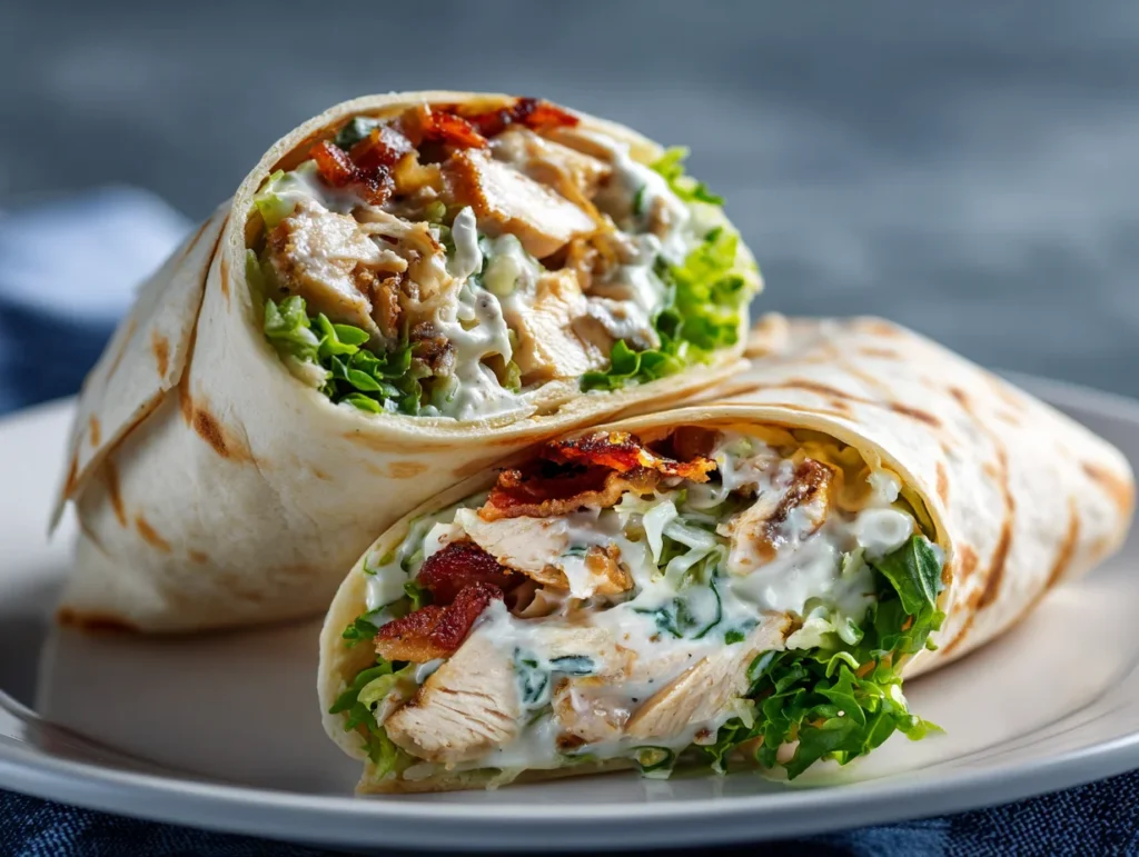 chicken bacon ranch wrap