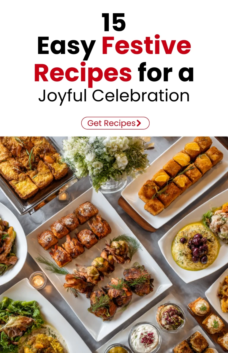 15 Easy Festive Recipes