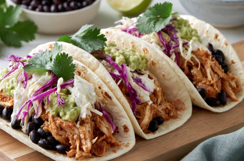 Jackfruit and Black Bean Tacos Recipe