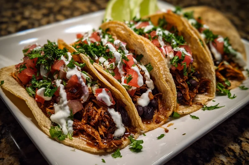 Jackfruit and Black Bean Tacos Recipe