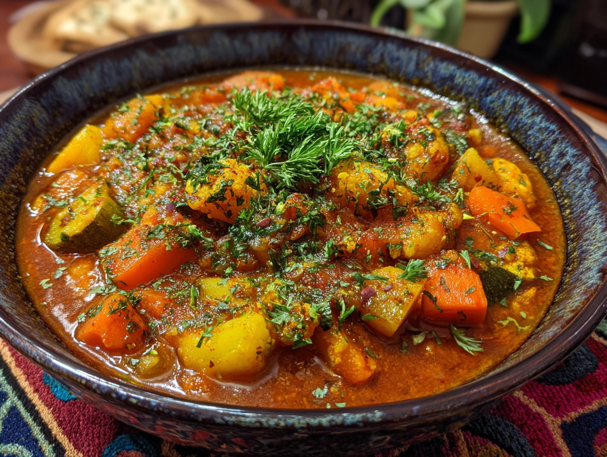 Tasty Marrakesh Vegetable Curry Recipe
