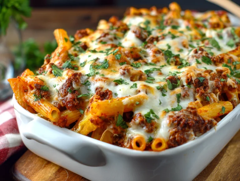 Million Dollar Baked Ziti Recipe