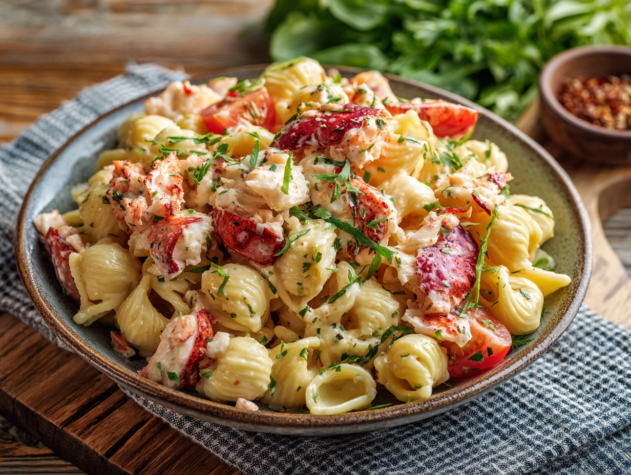 Tasty Lobster Roll Pasta Salad Recipe