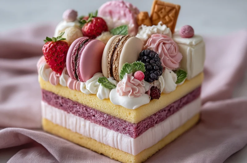 Vanilla Buttercream Bento Cake Recipe