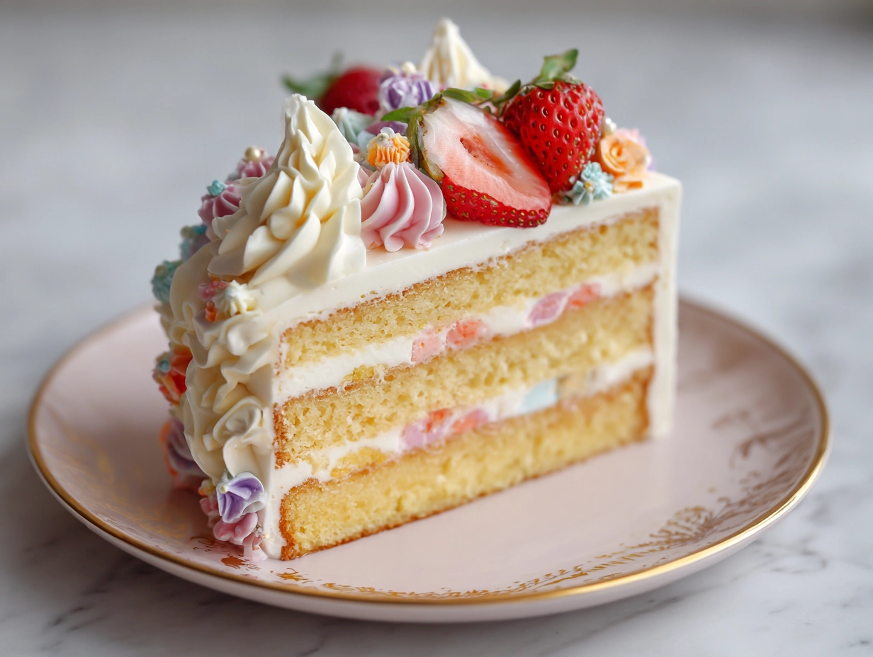 Perfect Vanilla Buttercream Bento Cake Recipe