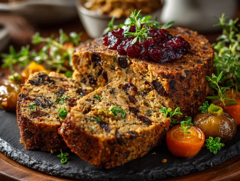 Vegan Nut Roast Recipe for Festive Holidays