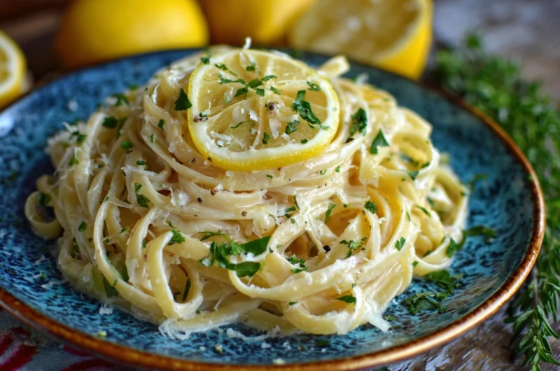 Lemon Garlic Pasta