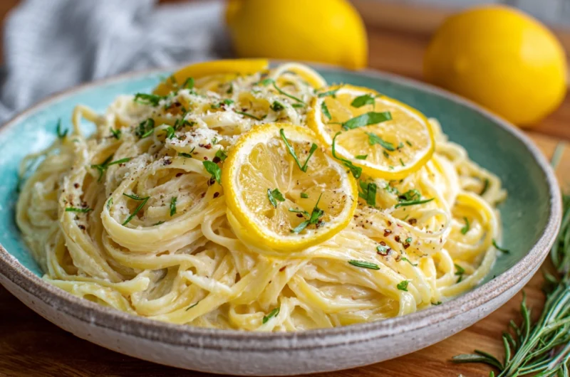 Quick & Creamy Lemon Pasta You’ll Love
