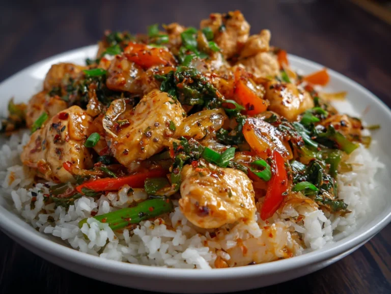 Delicious Chicken Stirfry Easy Recipe.