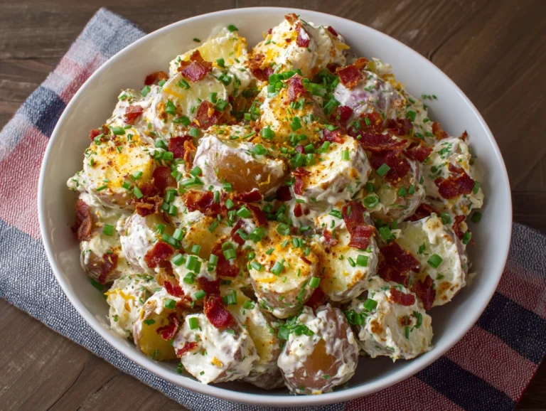 Easy Loaded Potato Salad Recipe Everyone Loves