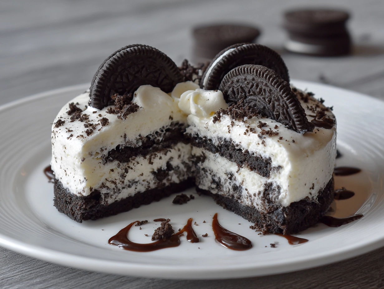 Homemade Oreo Cream Bento Cake Recipe