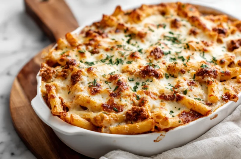 Quick Baked Ziti No Meat Recipe