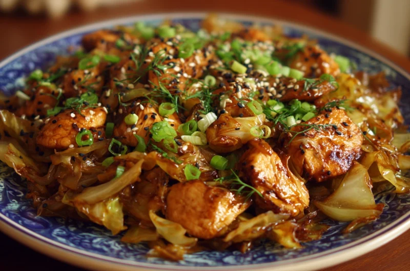 Chicken Cabbage Stir Fry Recipe