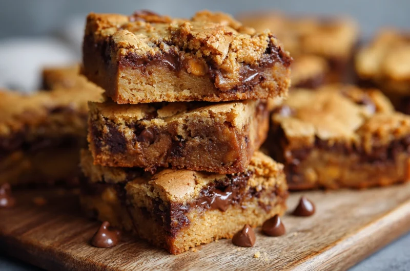 Chewy Chickpea Blondies Recipe