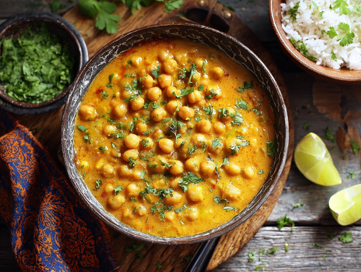 Quick Chickpea Curry Recipe
