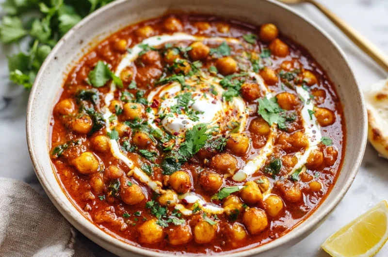 Quick Chickpea Curry Recipe