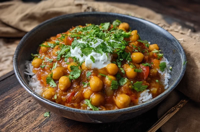 Quick Chickpea Curry Recipe
