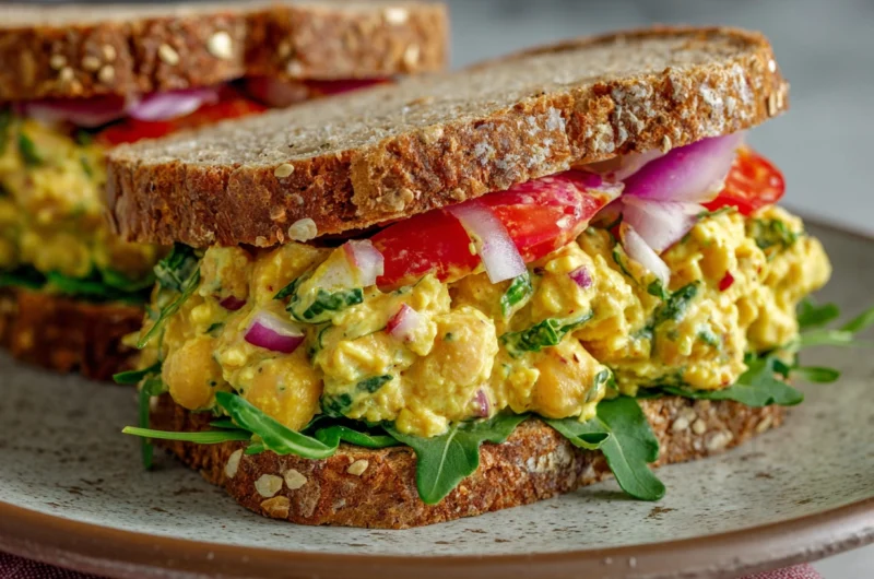 Chickpea Salad Sandwich Recipe