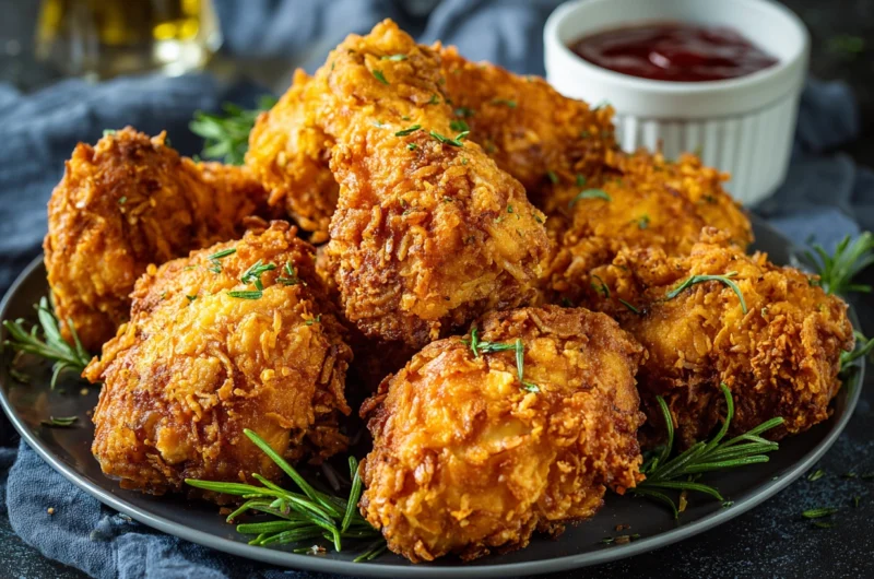 Fried Coconut Chicken Recipe